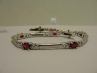 Jabberjewelry New Ruby Gemstone Bracelet Jabberjewelry New Ruby Gemstone Bracelet
