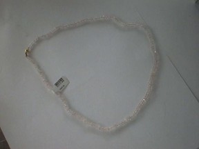Jabberjewelry.com Pink Morganite Bead Gold Necklace Jabberjewelry.com Pink Morganite Bead Gold Necklace