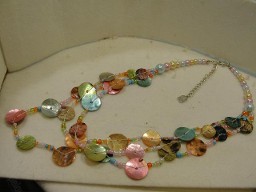 Jabberjewelry.com Signature You & I Shell & Bead Multi Color Necklace Jabberjewelry.com Signature You & I Shell & Bead Multi Color Necklace