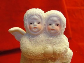 Snow Babies Style 2 Babies Trinket Box