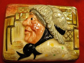 Jabberjewelry.com Vintage Mrs. Gamp Trinket Jewelry Box