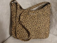 Nine West Leopard Print Pouch Bag Purse 