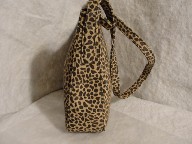 Nine West Leopard Print Pouch Bag Purse 