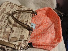 Kathy Van Zeeland Fifth Avenue Purse 